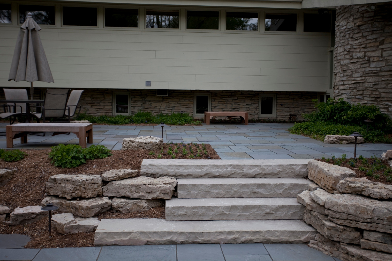 Patio, Steps and Retaining Walls